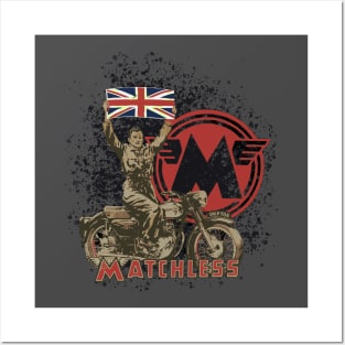 Matchless Motorcycles England Posters and Art